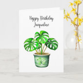 Hoffe, dein Geburtstag ist unglaublich Pflanze Puf Karte (Gelbe Blume)