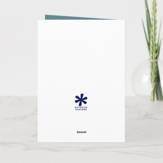 Hoffe, dein Vater's Day Kicks Ass Funny Donkey Karte (Rückseite)