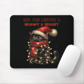 Hoffe, dein Weihnachten ist Meowy & Amp; helles, s Mousepad (Mit Mouse)