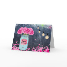 Hoffe deine Glitzern zum Geburtstag! (Karte)