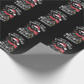 Hoffe, deine Weihnachten ist Meowy und helle Katze Geschenkpapier (Ecke)
