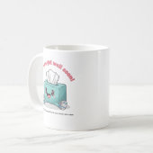 Hoffe, es geht dir bald besser, süße Tücher-Box-Ta Kaffeetasse (Vorderseite Links)