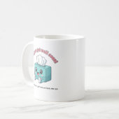 Hoffe, es geht dir bald besser, süße Tücher-Box-Ta Kaffeetasse (Vorderseite Links)