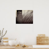 HOFFE etwas mit Federn Poster (Küche)