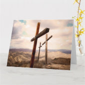 HOFFE FÜR DIE WELTJumbo-Größe-Grußkarte Karte (Gelbe Blume)