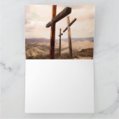 HOFFE FÜR DIE WELTJumbo-Größe-Grußkarte Karte (Innenseite)