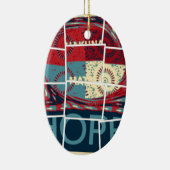 Hoffe Hakuna Matata Keramikornament (Rechts)