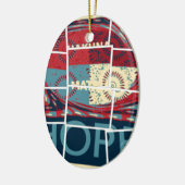 Hoffe Hakuna Matata Keramikornament (Links)