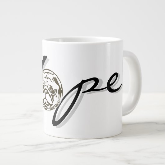 HOFFE Kaffee-Tasse Jumbo-Tasse (Vorderseite Rechts)