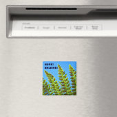 HOFFE! Magnet GLAUBEN! Grünwald Ferns Blätter (In Situ (Geschirrspüler))