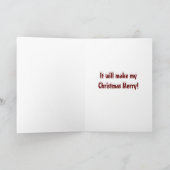 **HOFFE, SIE BEI CHRISTMAS ZU SEHEN** KARTE (Innenseite)