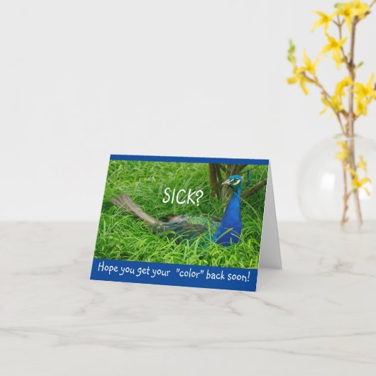 HOFFEN, DASS SIE IHRE FARBE ERHALTEN. KARTE (Gelbe Blume)