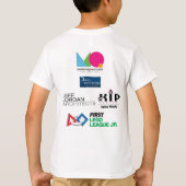 Hoffen des Penguins-Team-Shirts T-Shirt (Rückseite)