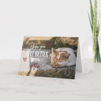 Hoffen Sie, dass Sie sich bald besser wünschen Sie Karte