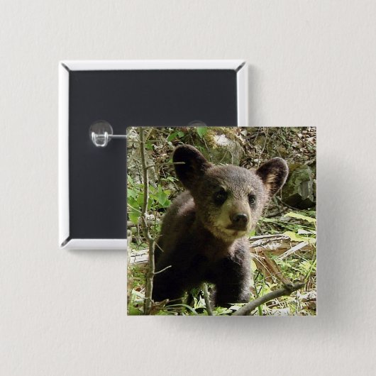 Hoffen Sie den Bärn-Knopf Button (Vorne & Hinten)