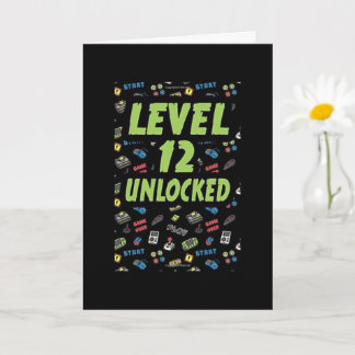 HOFFEN SIE IHREN 12. GEBURTSTAG UNLOCKIERT KARTE