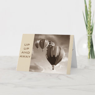 HOFFEN SIE *SOAR* AUF IHREN BIRTHTAGES-HOT LUFTBAL KARTE