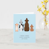 Hoffentlich fängt die Sache an, sich bald Beileid Karte (Gelbe Blume)