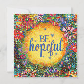 Hoffentlich florale Ermutigung Hübsche Inspiritivi (Vorderseite)