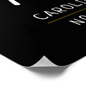 Hoffentlich immer nach Co-Ed Hochzeit Brautparty Poster (Ecke)