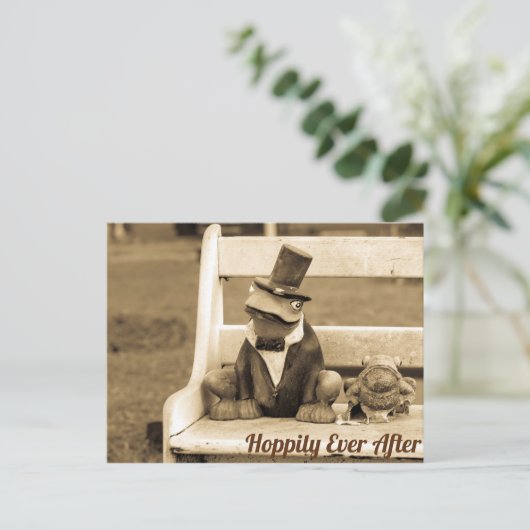 Hoffentlich immer nach der Postkarte (Stehend Vorderseite)