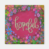 Hoffentlich trendy Inspiration Magnet (Vorne)