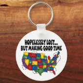 Hoffentlich verloren.... Schlüsselanhänger (Vorderseite)