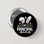Hoffentlich wichtigste Ever School Ostern Bunny Eg Button (Vorne & Hinten)