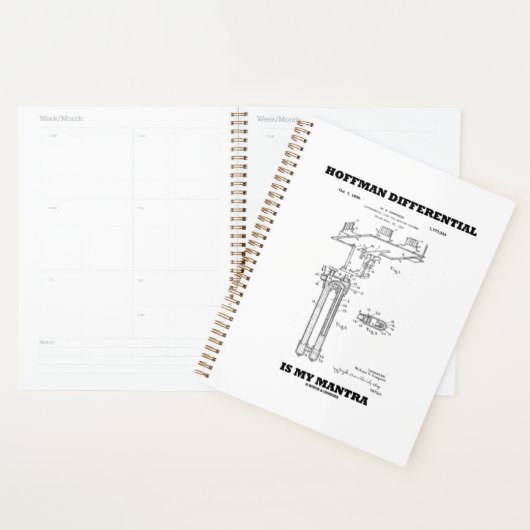 Hoffman Differenzial ist mein Mantra US Patent Planer (Anzeige)