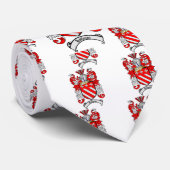 HOFFMAN-FAMILIENWAPPEN - HOFFMAN-WAPPEN KRAWATTE (Gerollt)