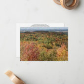 Hoffman Hills Staat Erholungsgebiet Mitteilungskarte (Vorderseite/Rückseite Beispiel)