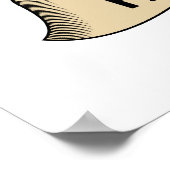 Hoffmann Familienwappen Poster (Ecke)