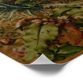 Hoffmann Hare Forest Nature Malerei Poster (Ecke)