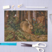 Hoffmann Hare Forest Nature Malerei Seidenpapier (Handwerk)