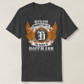 Hoffmann Name Shirt nie unterschätzen Power (Design vorne)
