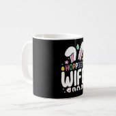 Hoffnest Ehefrau Ever Familie Ostern Sonnige Eier Kaffeetasse (Vorderseite Links)