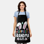 Hoffnest Oma Ever Mama Familie Ostern Sonnige Eier Schürze (Getragen)