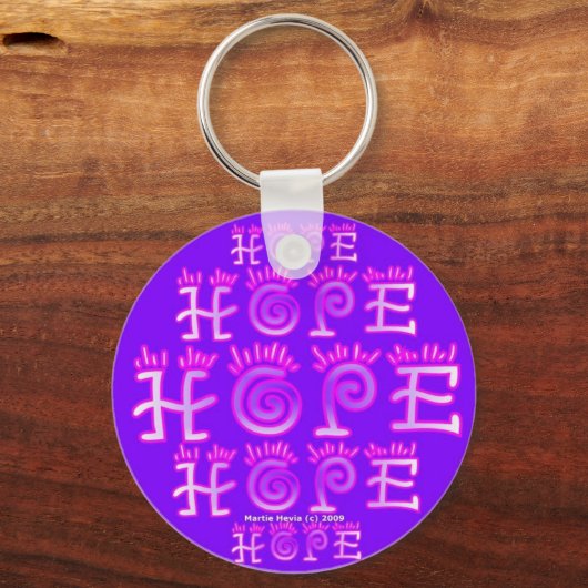 Hoffnung (1a) Schlüsselanhänger (Vorderseite)