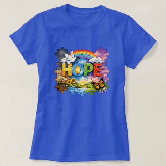 HOFFNUNG 1c T-Shirt (Design vorne)