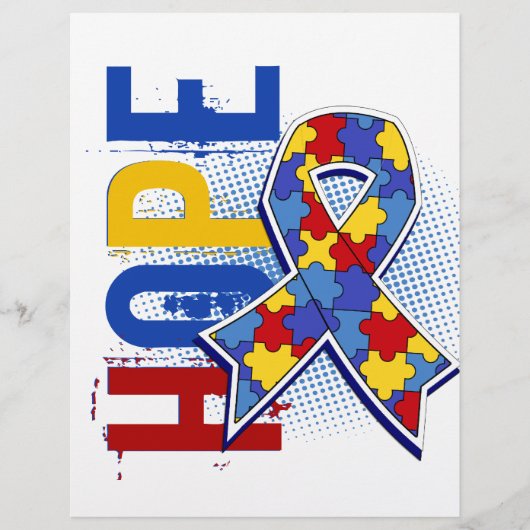 Hoffnung 2 Autismus Flyer (Vorne)