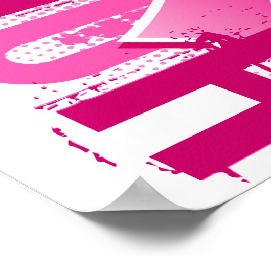 Hoffnung 2 Brustkrebs Poster (Ecke)