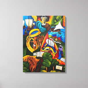 Hoffnung an Sonnenaufgang 2007 Leinwanddruck