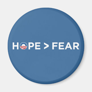 Hoffnung > Angst obama 2008 Hoffnung gewonnen Magnet