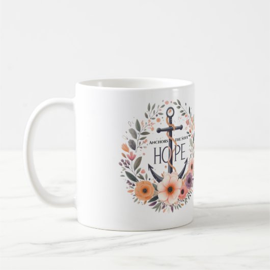 Hoffnung Anker das Soul Kaffeetasse (Links)