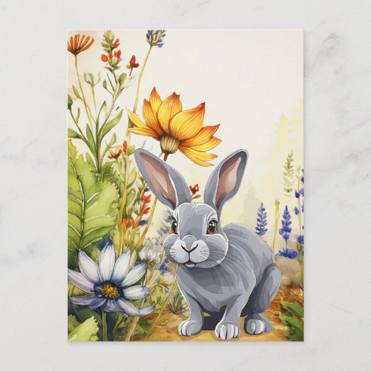 HOFFNUNG AUF DER BUNNY-STRASSE ANKÜNDIGUNGSPOSTKARTE (Vorderseite)