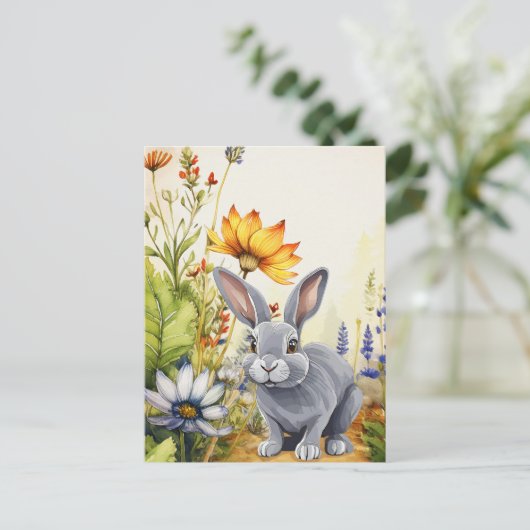 HOFFNUNG AUF DER BUNNY-STRASSE ANKÜNDIGUNGSPOSTKARTE (Stehend Vorderseite)