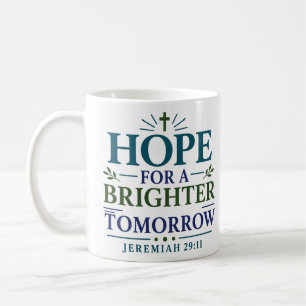 Hoffnung auf ein heller Morgen Christlicher Glaube Kaffeetasse