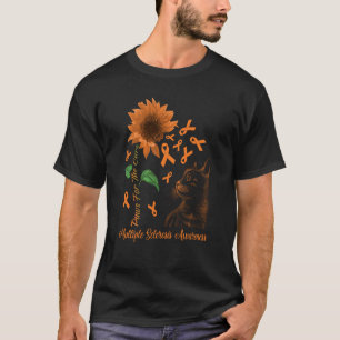 Hoffnung auf eine heilende Katze und Sonnenblumen  T-Shirt