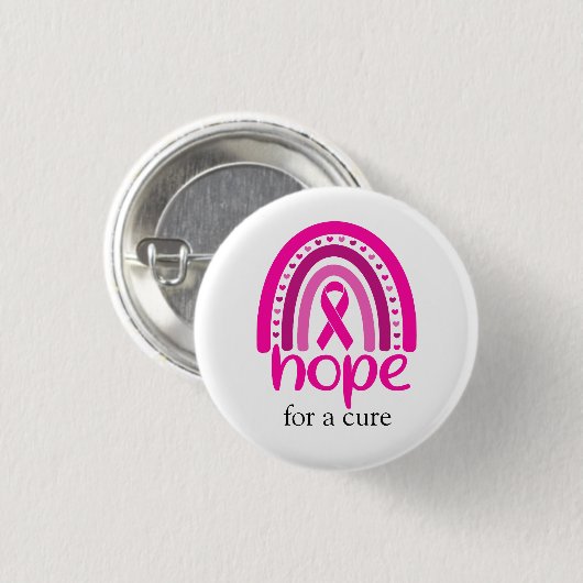 Hoffnung auf eine Heilung Button (Vorne & Hinten)