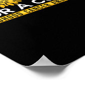 Hoffnung auf eine Heilung der Krebserkrankung im K Poster (Ecke)